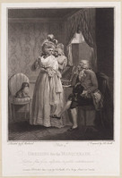 KG 15414
<br/>
Kleden voor een masquerade
<br/>
<em>Smith, John Raphael (1752-1812)</em>